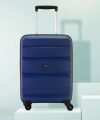 American Tourister Amt Brandon Sp 75Cm-Blue Check-In Suitcase – 29 Inch