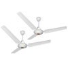 ACTIVA 1200MM HIGH Speed 390 RPM BEE Approved APSRA Ceiling Fan White- 2 Year Warranty Pack of 2