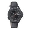 Sonata Men’s Stride Hybrid Smart Black Dial Analog Watch -7130PL03