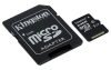 Kingston Canvas Select 64GB Class 10 MicroSDXC Memory Card with Adapter (SDCS/64GBIN)