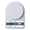 beatXP Kitchen Scale Multipurpose Portable Electronic Digital Weighing Scale | Weight Machine With Back light LCD Display | White |10 kg | 1 Year Warranty |