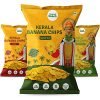 Beyond Snáck Kerala Banana Chips | 3 Pack Combo, 300g| Original Style, Peri Peri, Sour Cream Onion & Parsley (3X100g)