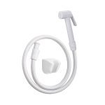 Bonkaso Hf Classic Abs Health Faucet With High Pressure 1 Metre Pvc Tube And Hook(White)