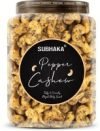 SUBHAKA Premium Crispy Pepper cashew | Jumbo size | Perfect party snack | Kaju | Cashews(1 kg)