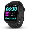 Fastrack New Limitless FS1 Smart Watch|Biggest 1.95″ Horizon Curve Display|SingleSync BT Calling v5.3|Built-in Alexa|Upto 5Day Battery|ATS Chipset|100+ Sports Modes|150+ Watchfaces(Black)