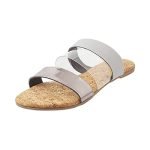 Mochi womens 41-4020 Gun Metal Slipper – 4 UK (37 EU) (41-4020)
