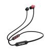 tunez Rhythm R30 in Ear Wireless Bluetooth Neckband Earphone with 10mm Drivers, Bluetooth Version V5.0,24 Hours Play Time,IPX5, Fast Charging, Magnetic Tips and Light Weight Design(Red)