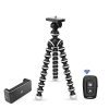 Tygot Gorilla Tripod/Mini 33 CM (13 Inch) Tripod for Mobile Phone with Phone Mount & Remote | Flexible Gorilla Stand for DSLR & Action Cameras