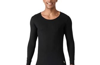 U.S. Polo Assn. Men Snug Fit Solid I652 Thermal T-Shirt – Pack Of 1 (Black Xl)