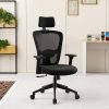 Green Soul® Jupiter Go Office Chair, High Back Mesh Ergonomic Home Office Desk Chair with Adjustable Armrests & 2D Lumbar Support, Smart Multi-Tilt Lock Mechanism & Heavy Duty Metal Base (Black)