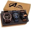 Acnos® Premium Analog Multi-Colour Dial Men’s Watch – AN-COMBO-01-02-MINO
