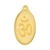 Whp Jewellers 24Kt (999) 2 Gram Om Yellow Gold Om Pendant