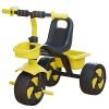 Lifelong Kids Tricycle with EVA Wheels, Bell & Storage Basket|Baby Trike|Age Group 2 Years to 5 Years Carrying Capacity upto 30 kgs (LLKTC01, Black & Yellow)
