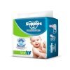 Supples Premium Diapers, Large (L), 62 Count, 9-14 Kg, 12 hrs Absorption Baby Diaper Pants