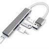 STRIFF 4-in-1 USB Hub (Type C to 4 USB-A Ports) with Fast Data Transfer