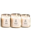 Azhar Scented Candles Pack of 3|Unique Fragrances|Premium Glass Jar|10-12 Hours of Burn Time|Candles for Home Decor, Luxury Gift for All Occasions | 210gm
