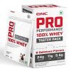 Gnc Pro Performance 100% Whey Taster Pack | 8 Flavours X 35G Single-Serve Sachets | Muscle Growth & Recovery | Mango | Vanilla | Chocolate Flavors | Café Mocha | Kulfi | Strawberry | Kesar Pista