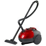 INALSA Vacuum Cleaner Gusto Pro-1200W with Powerful Blower Function&1.5L Reusable Cloth Dust Bag,Powerful 16Kpa Suction,Lightweight&Compact,(Red/Black),1.5 Liter