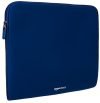 AmazonBasics Laptop Sleeve Case Cover Pouch for 15.6″/39.6 cm Laptop for Men and Women | Slim Profile Neoprene, Soft Puffy Fabric Lining, 360° Protection, Smooth and Premium Zipper (Blue)