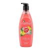 Fiama Happy Naturals shower gel, Plum blossom and ylang with 97% natural origin content with skin conditioners for moisturized skin, safe on sensitive skin, bodywash 500ml bottle