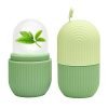 T TOPLINE Silicone Ice Face Roller for Eye and skin glowing ice cube Face Massage Circle Pore Shrink Face Skin Care Ice roller( Multicolor)