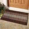 Status Polypropylene Anti Slip Floor Door Mat In Home Kitchen Office Entrance Mats (38X58 Cm) (Beige, 15 X 23)