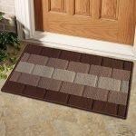 Status Polypropylene Anti Slip Floor Door Mat In Home Kitchen Office Entrance Mats (38X58 Cm) (Beige, 15 X 23)
