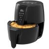 Lifelong Digital 4.2L Air Fryer with Touch 1350W, Temperature Control & Timer with Hot Air Circulation Technology (Black, LLHFD439)