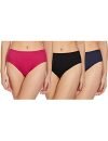 Fruit of the Loom Super Soft Cotton Bikini Briefs for Women | 4 Way Stretch Soft Waistband | Breathable Fabric | Full Hip Coverage | Assorted – Colour & Print May Vary | Pack of 3