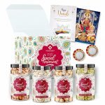Nature Purify Dry Fruit Combo Pack 400G (Almond, Cashew, Kishmish, Apricot 100G Each) Festival Gift Hamper, Healthy Snacks, Corporate Order