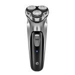 Enchen Blackstone silver Electric Shaver Smart Control Blocking Protection Razor Washable Type-C Rechargeable Men