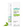 mCaffeine Green Tea Under Eye Cream to Reduce Fine Lines, Wrinkles & Dark Circles | 3% Caffeine, 1.5% Vit C & Peptides to Reduce Puffiness & Refresh Skin | Cooling Gel & Roller for Men & Women -15 ml