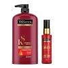 Tresemme Keratin Smooth Kit For Long Lasting Frizz Control – Keratin Smooth 1L Shampoo And Keratin Smooth 100Ml Serum