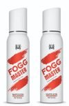 Fogg Master Napoleon Intense No Gas Deodorant for Men, Long Lasting Perfume Body Spray, 2 x 120ml (Pack Of 2)