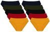 THE BLAZZE Women’s Cotton Briefs (Pack of 10) (1020_P5_0_Combo_02_Multicolor_L)
