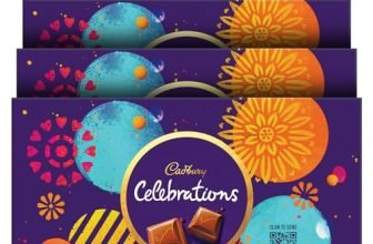 Cadbury Celebrations Chocolate Gift Pack, 130.9 G (Pack Of 4)