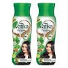 DABUR Vatika Enriched Coconut Hair Oil-600Ml (300Mlx2)|For Strong&Shiny Hair|Clinically Tested To Reduce 50% Hairfall In 4 Weeks|Controls Dandruff|Prevents Dull&Damaged Hair|Enriched With 10 Herbs