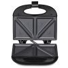 Agaro 33185 Elegant Sandwich Maker, 800 W With 4 Slice Non-Stick Fixed Plates (Black)