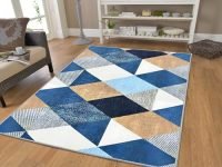 Bsb Home 3 X 5 Feet 3D Jet Multi Printed 3D Jet Vintage Persian Carpet/Rug/Runner And Carpets For Bedroom/Living Area/Home And Offices With Anti Slip Backing (3X5 Ft, Crystal)