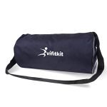 Vifitkit Duffle Polyester Bag, Gym Bags, Adjustable Shoulder Bag For Men, Duffle Gym Bags For Men, Sports Carry Bag (22.5 Litres, Blue)