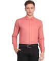 TB Trybuy.in Exclusive Designer Cotton Solid Casual Shirt for Men (Large) Peach