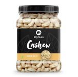 Elly Nuts 100% Natural and Premium Whole Cashew Nuts| Whole Plain Kaju 1Kg | Cashew Dry Dry Fruit Whole Cashew Nuts [Jar Pack]