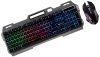 Amazon Basics Wired Gaming Keyboard And Mouse Combo | Multicolor Rgb Led Backlight Effects, Multimedia Keys, Durable Aluminum Body