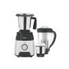 Borosil Silverline Mixer Grinder, For Wet/Dry Mixing & Grinding, 600 Watts, 3 Jars, 2 Heavy Stainless Steel Jars (0.4 L Chutney Grinder & 1.2 L Dry/Wet Grinder) With Pc Lids + 1 Pc Jar (1.5 L) With Fruit Filter For Blending & Juicing