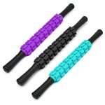 Slovic Massage Stick | Self-Massage Equipment for Instant Muscle Pain Relief & Workout Recovery | Relieves Pain & Soreness from Shoulders, Neck, Back, Legs | Premium Built | Anti-Slip Grip