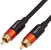 AmazonBasics Digital Audio Coaxial Cable for DVD Player, 25 Feet (Black)