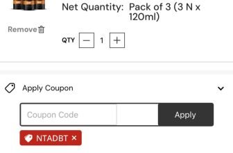 Beardo : Pack Of 3 Body Spray at 399.Use Code : NTADBT
