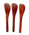 KBS Handmade Wooden Spatula Set for Non-Stick Pan and Tawa (Pack of 3)