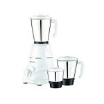 Bajaj Rex 500W Mixer Grinder With Nutri-Pro Feature, 3 Jars, White