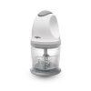 Wipro Vesta Electric Chopper 300 Watt DC Motor |Double Stack SS Blade |500 Ml Capacity to Chop, Mince, Puree, Whisk |Low noise than AC motors|Transparent PC Bowl | Durable & Efficient Motor